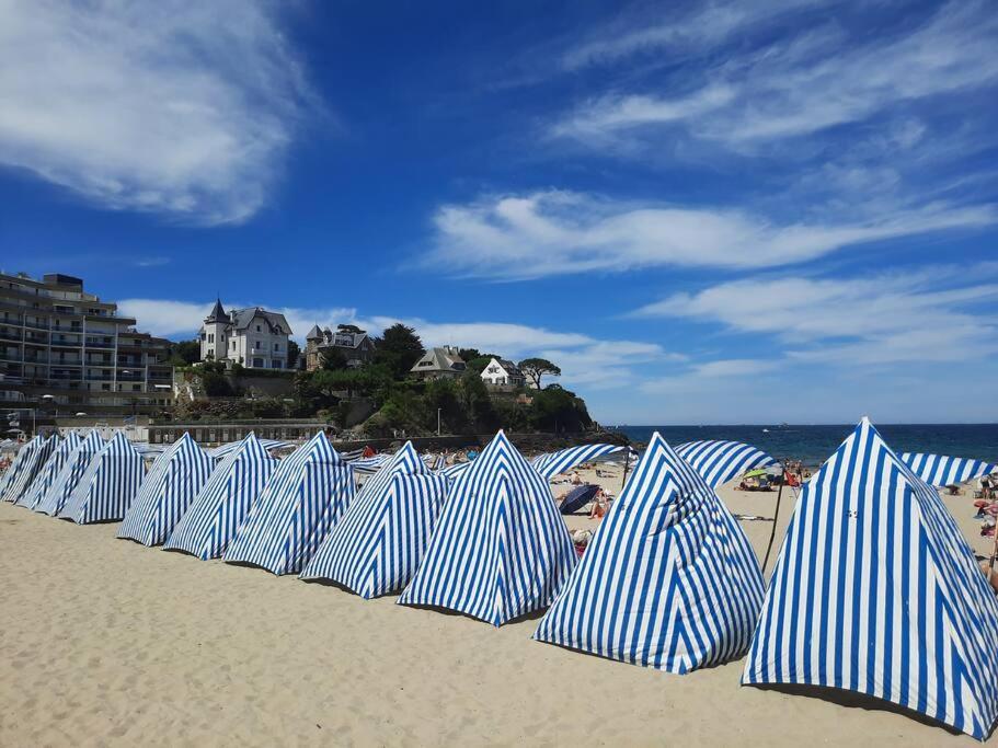 Le Jacaranda-A 2 Min De La Plage, Hyper Centre De Dinard, Vue Mer De La Fenetre Ngoại thất bức ảnh