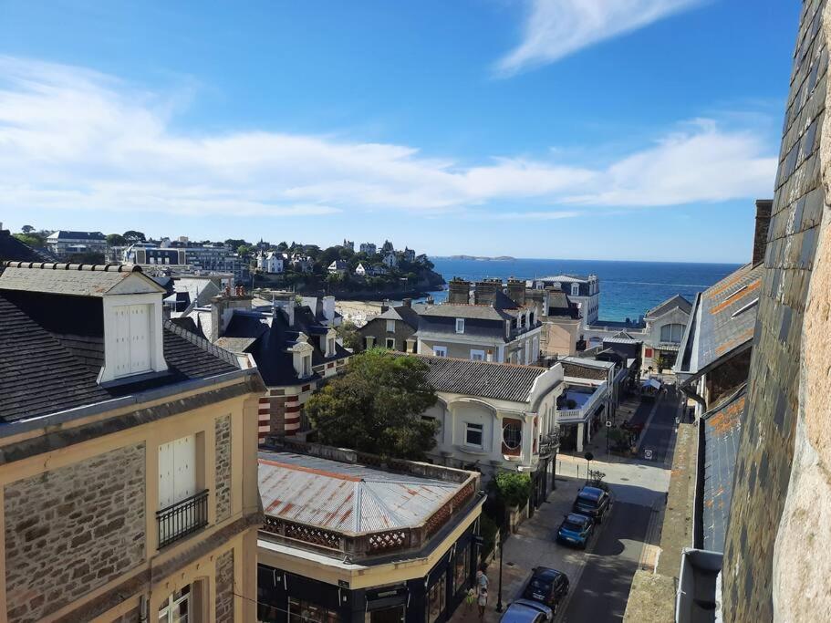 Le Jacaranda-A 2 Min De La Plage, Hyper Centre De Dinard, Vue Mer De La Fenetre Ngoại thất bức ảnh